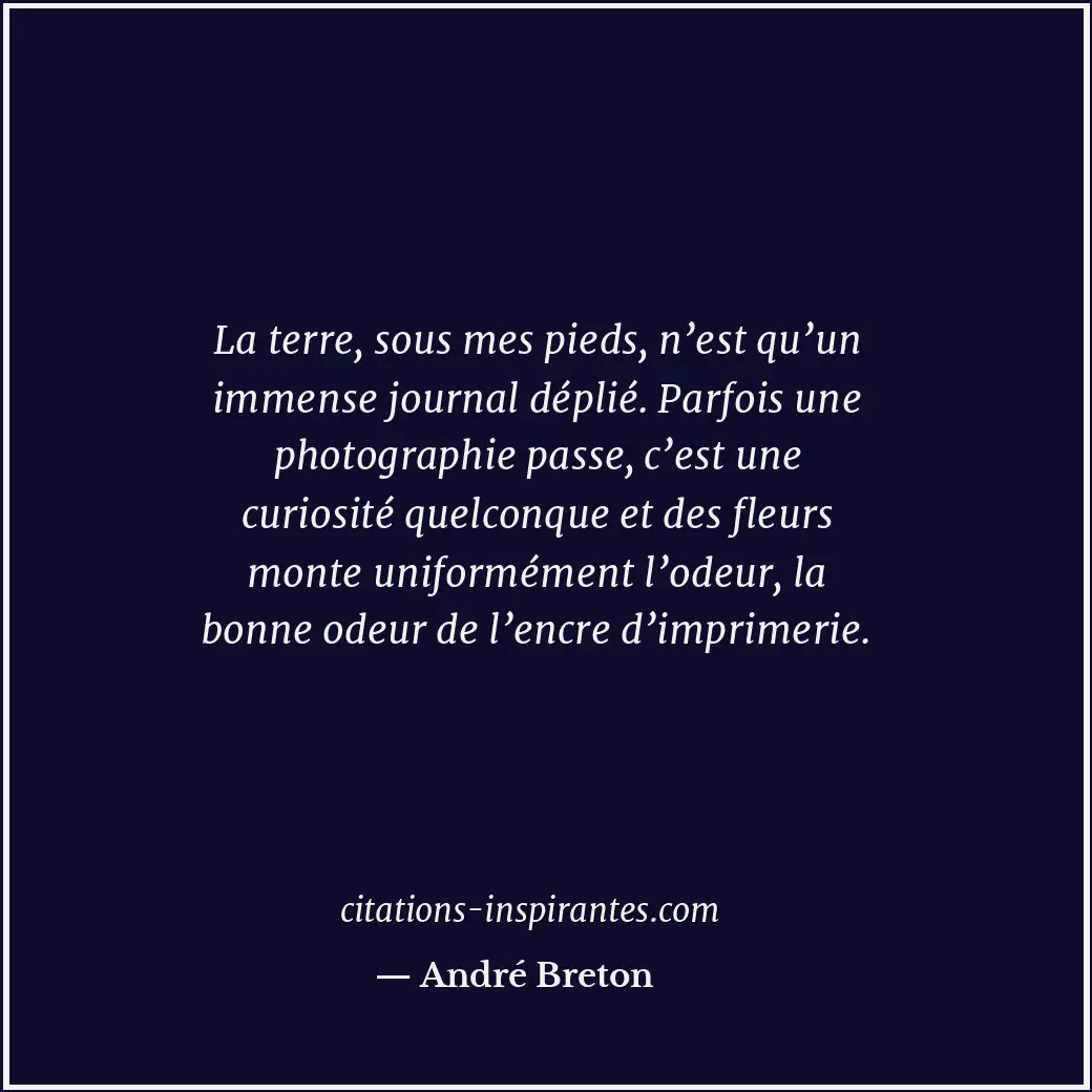 Citation de André Breton