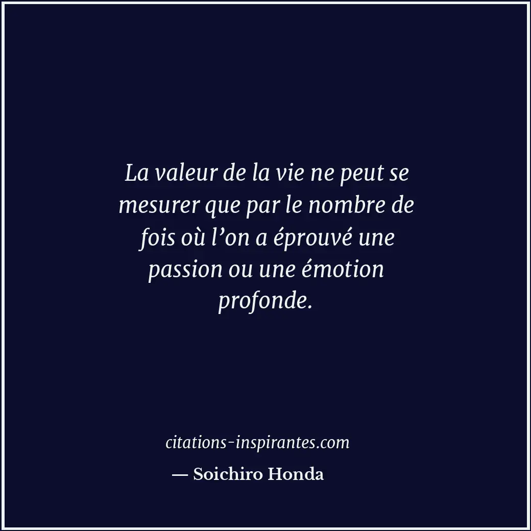 Citation de Soichiro Honda
