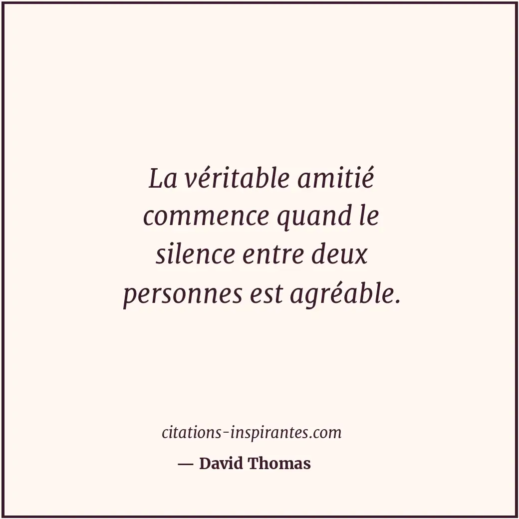 Citation de David Thomas