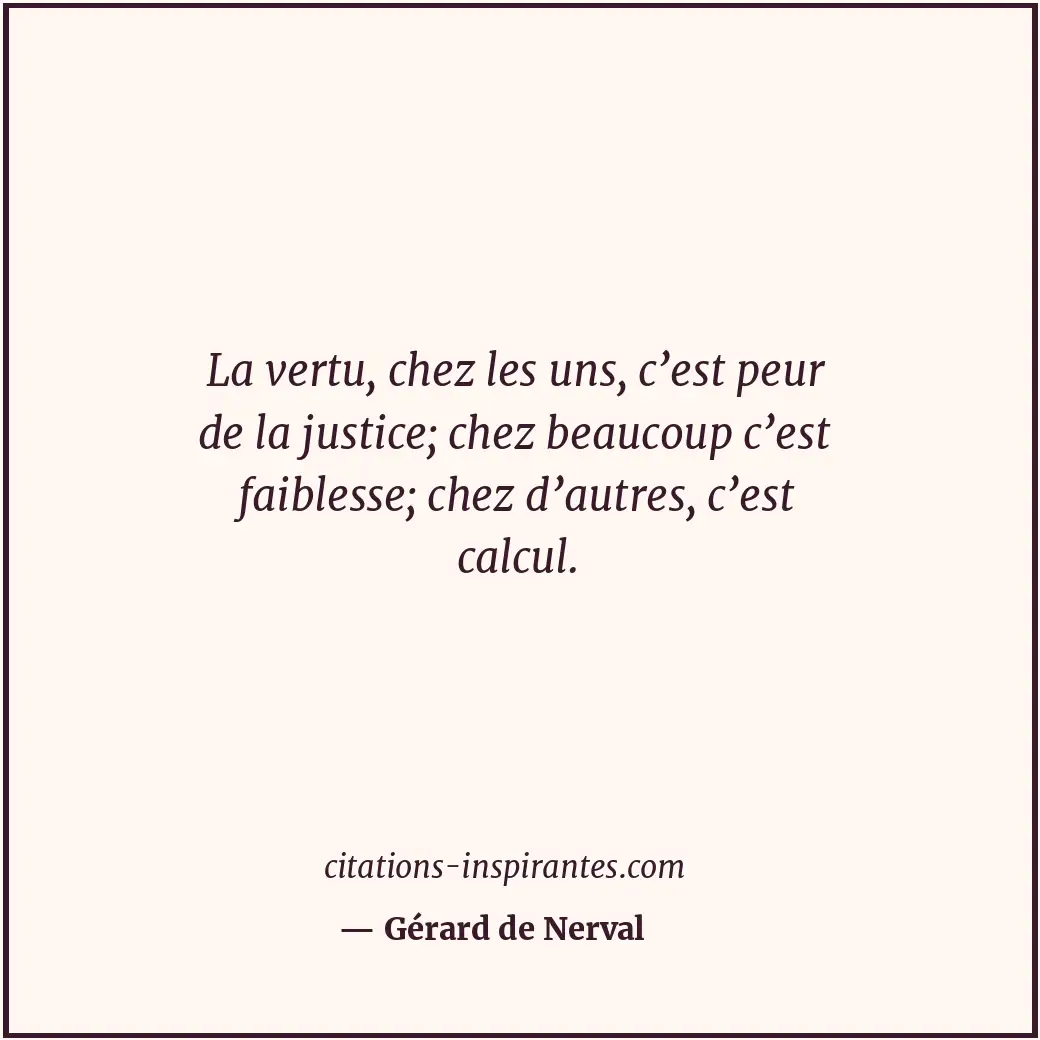 Citation de Gérard de Nerval
