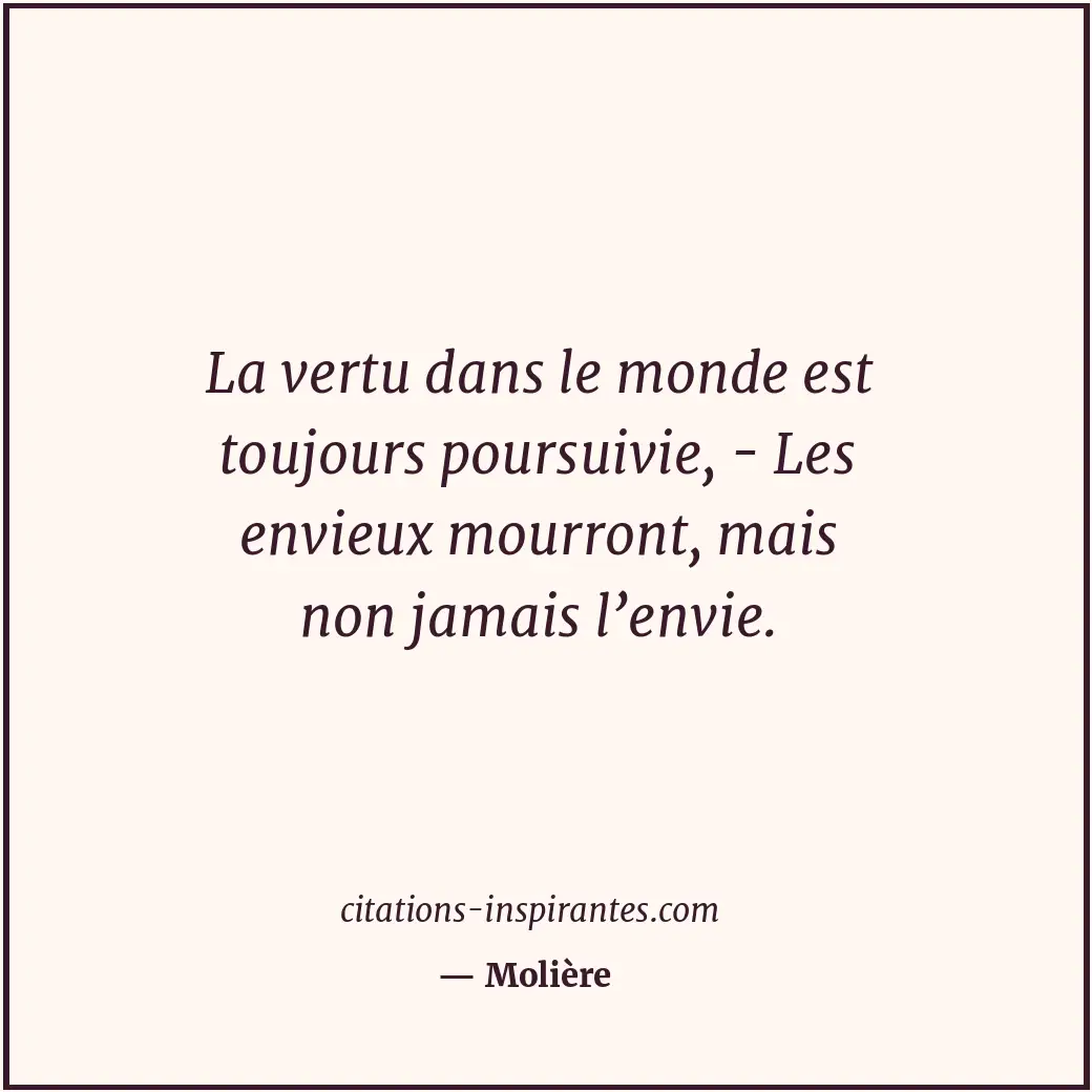 Citation de Molière