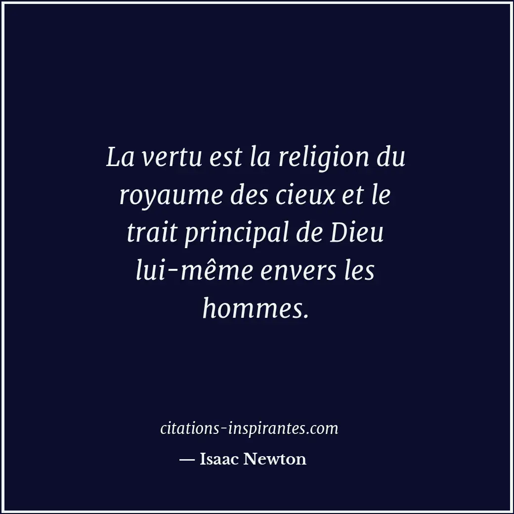 Citation de Isaac Newton