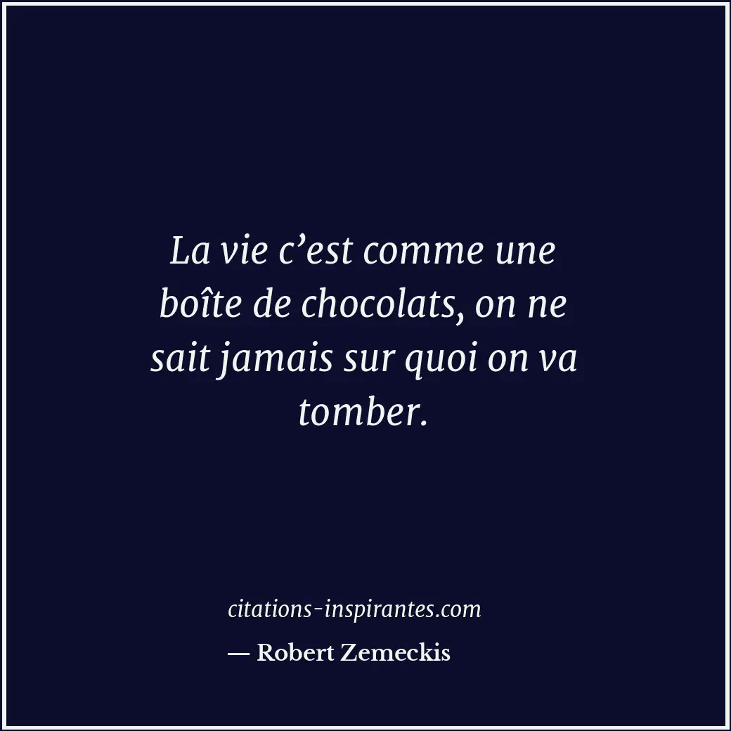 Citation de Robert Zemeckis