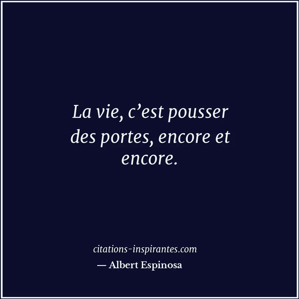 Citation de Albert Espinosa