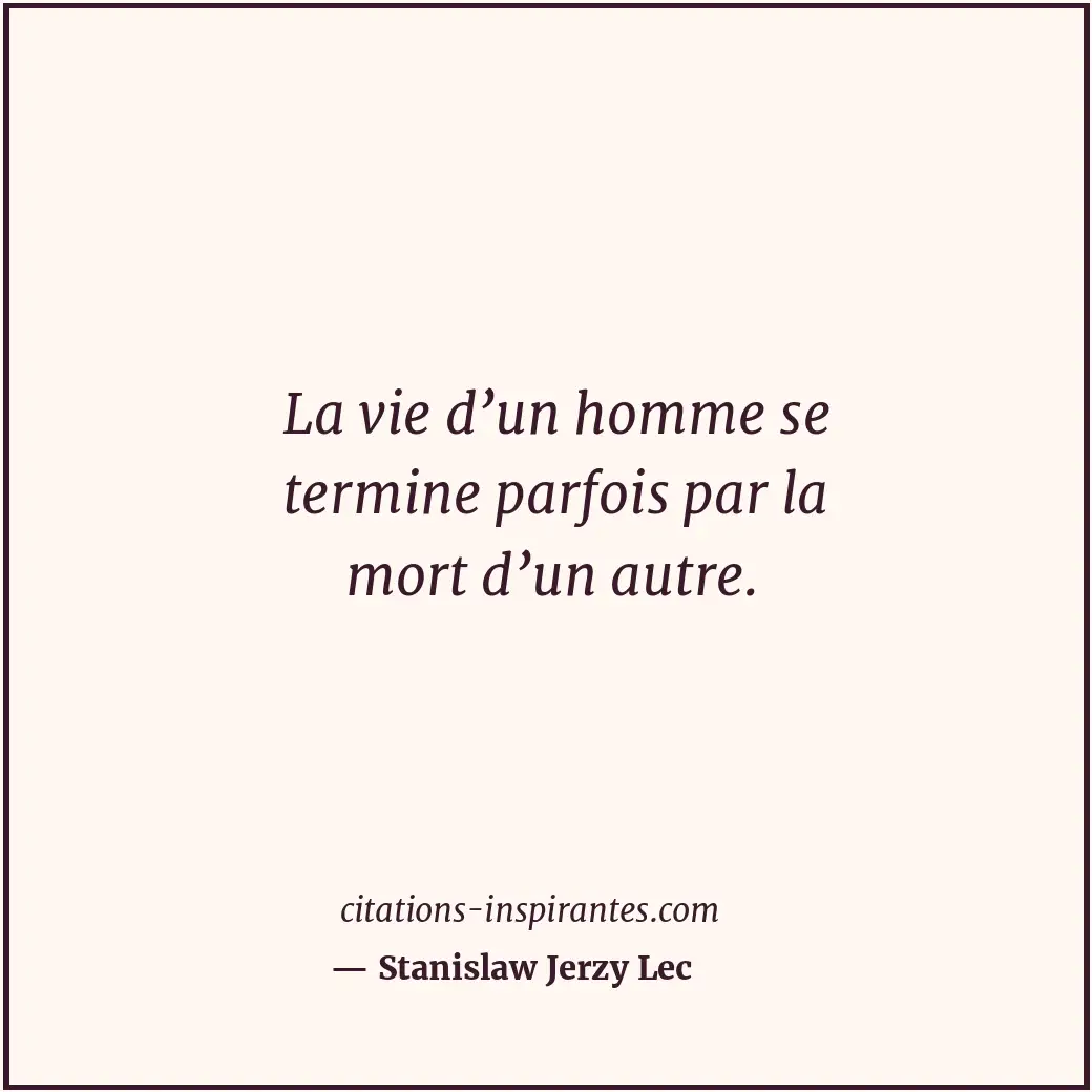 Citation de Stanislaw Jerzy Lec