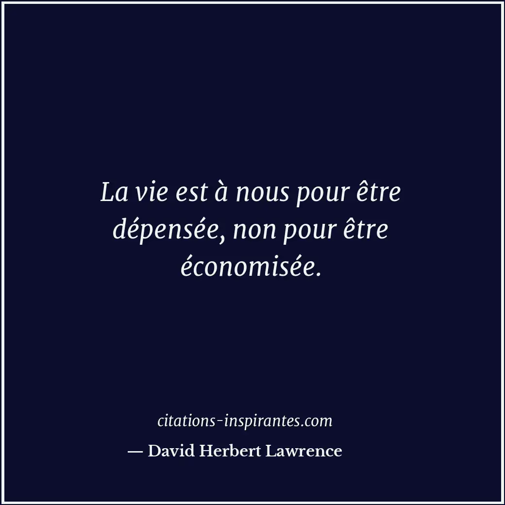 Citation de David Herbert Lawrence