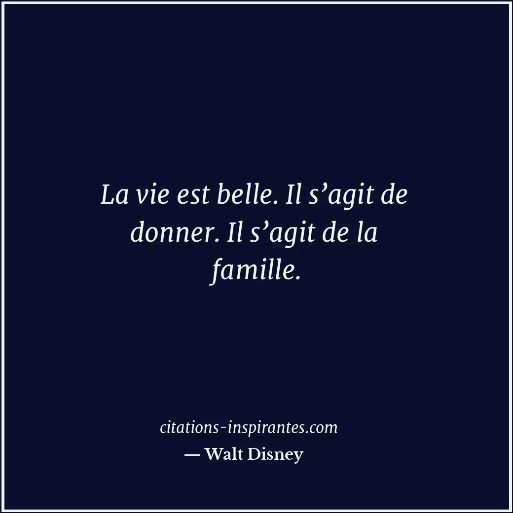 Citation de Walt Disney