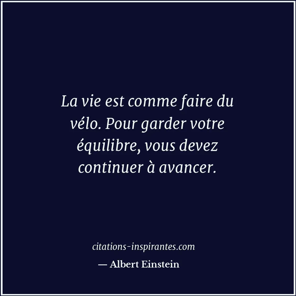 Citation de Albert Einstein