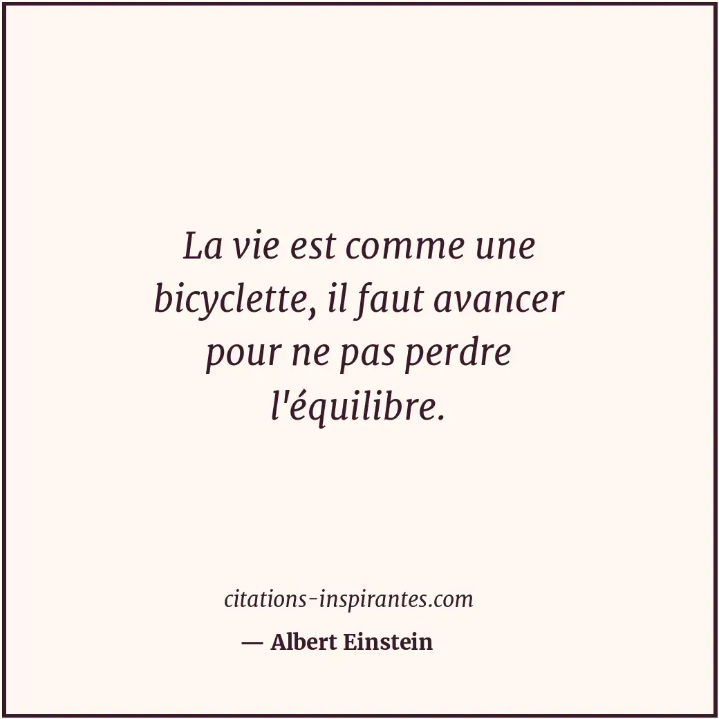 Citation de Albert Einstein