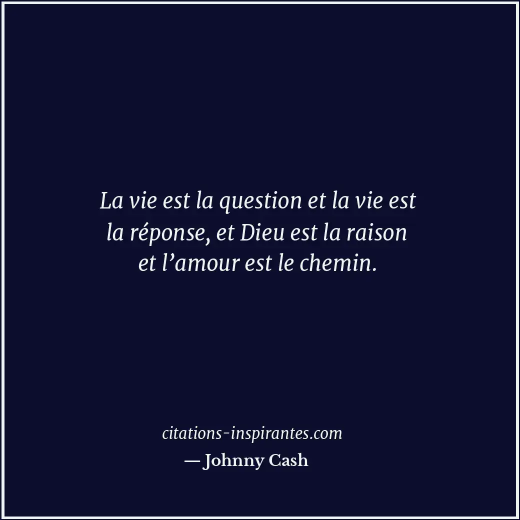 Citation de Johnny Cash