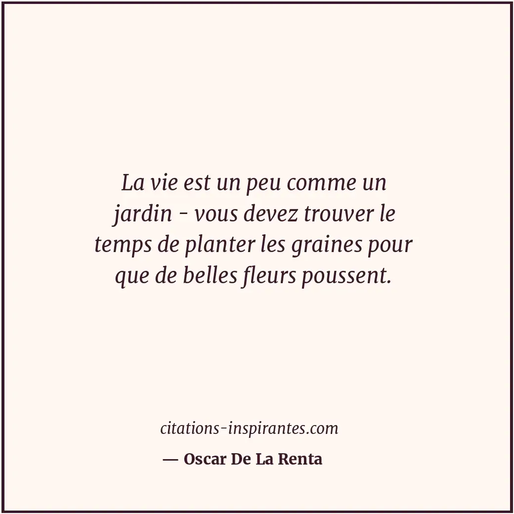 Citation de Oscar De La Renta