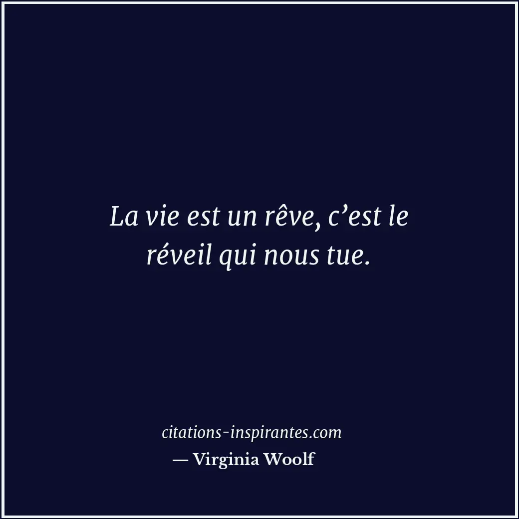 Citation de Virginia Woolf