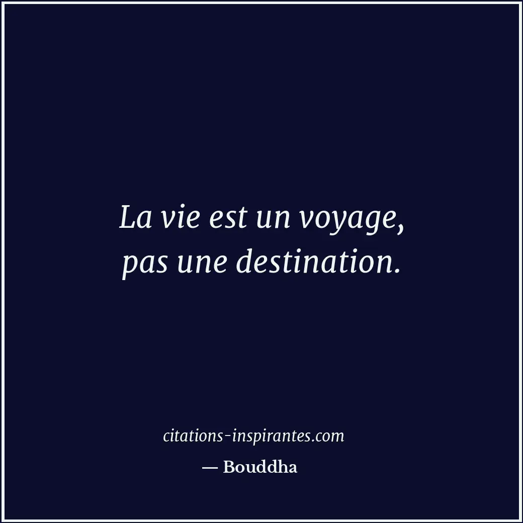Citation de Bouddha