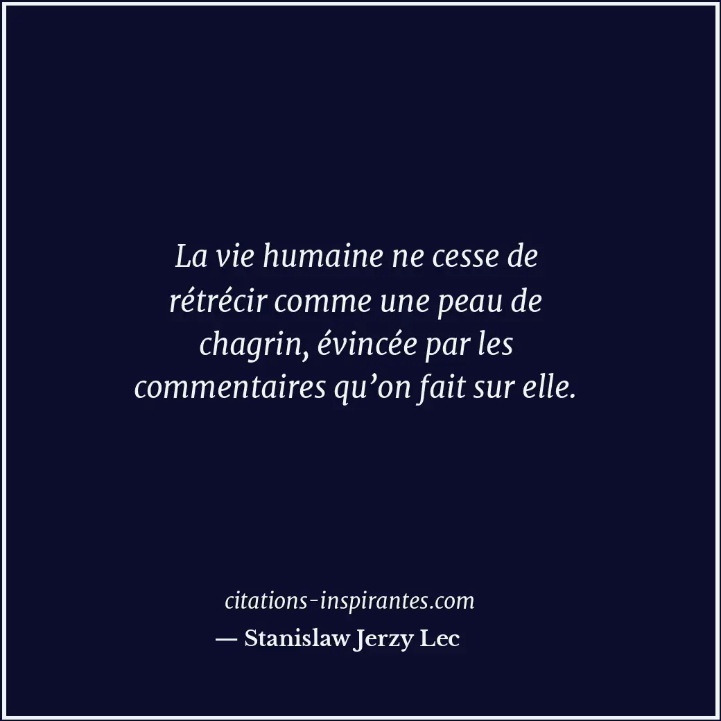 Citation de Stanislaw Jerzy Lec