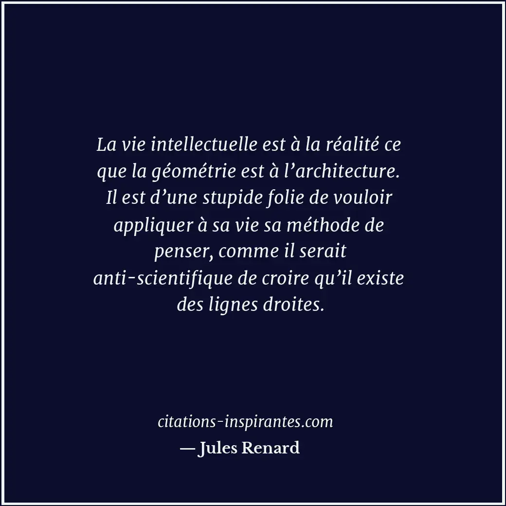 Citation de Jules Renard