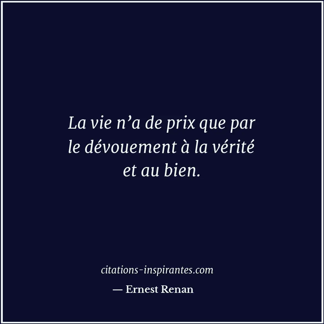 Citation de Ernest Renan