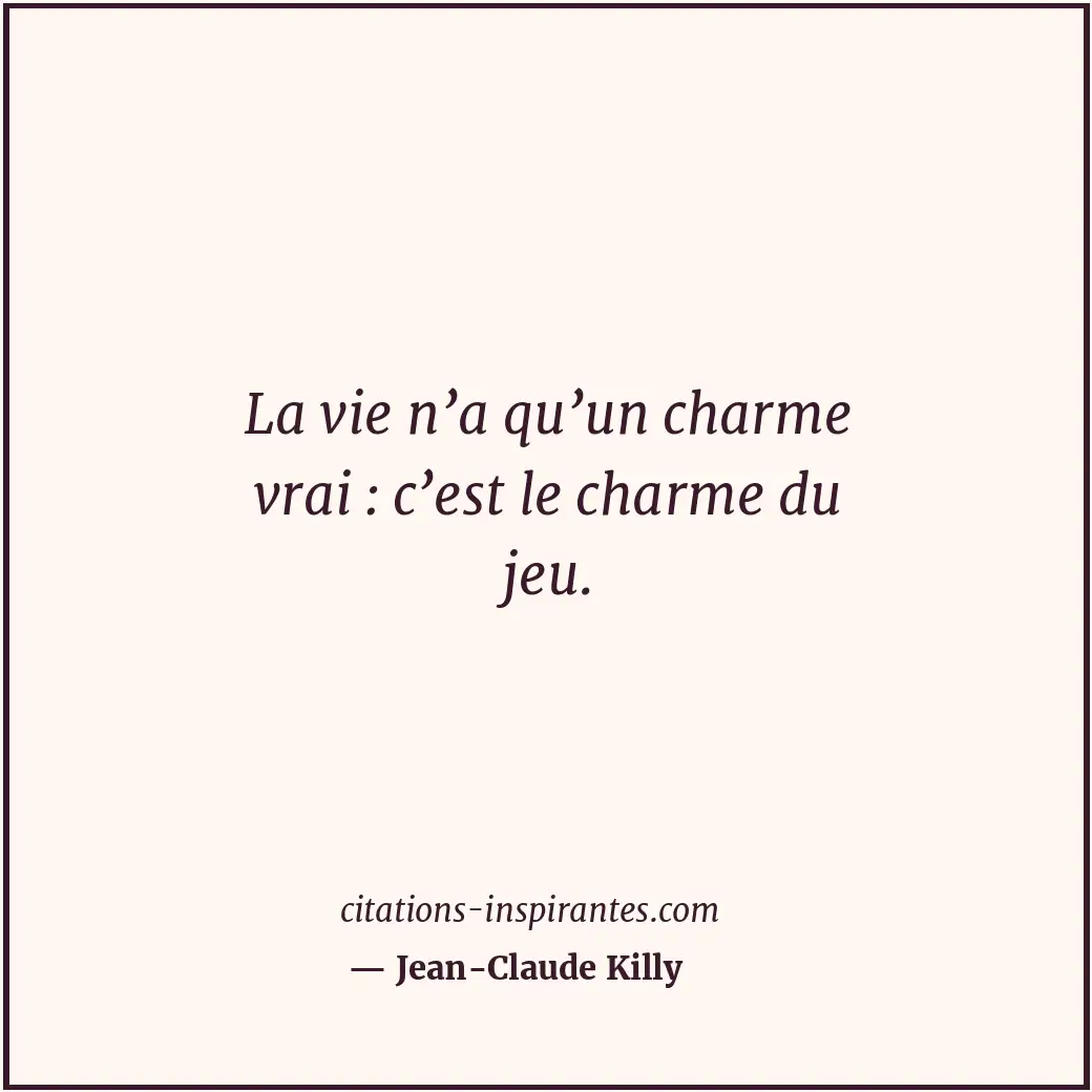 Citation de Jean-Claude Killy