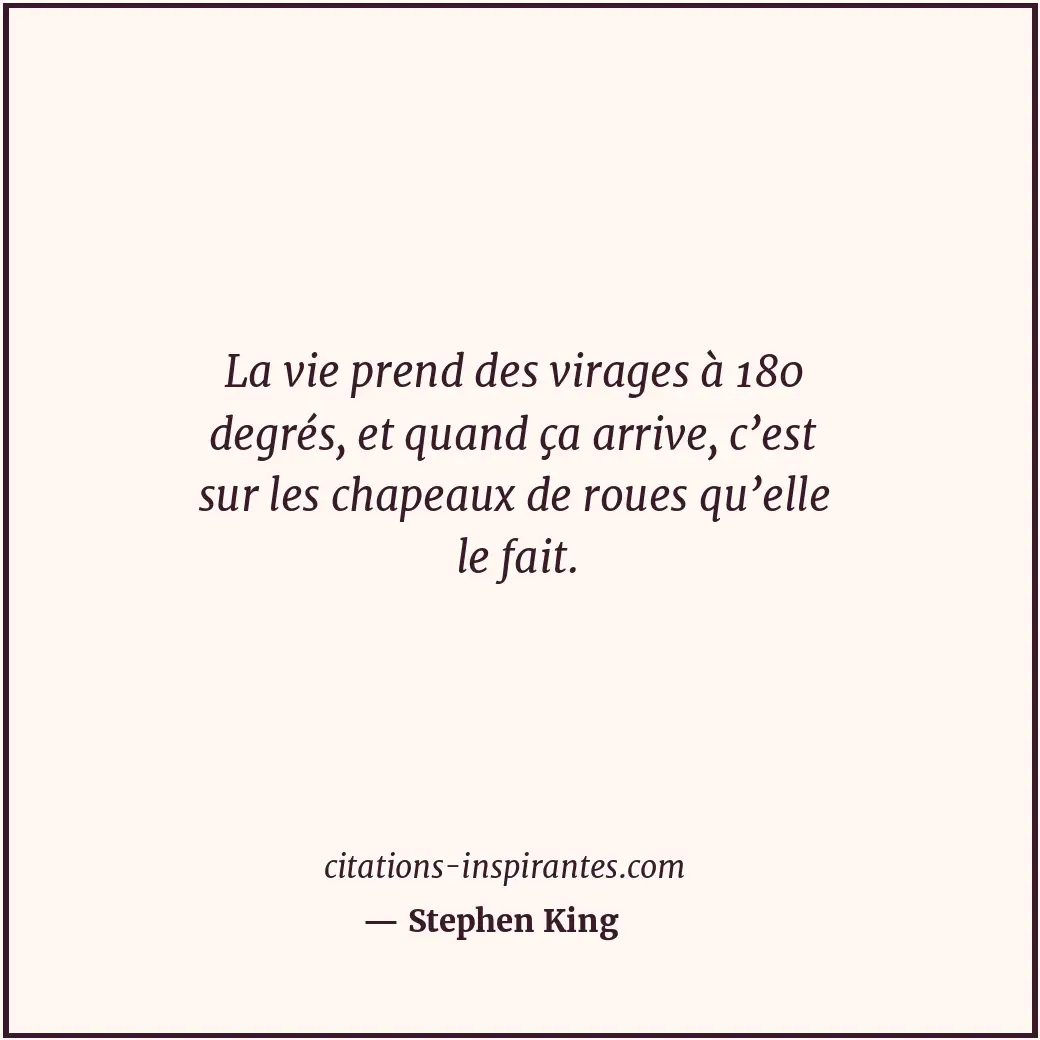 Citation de Stephen King