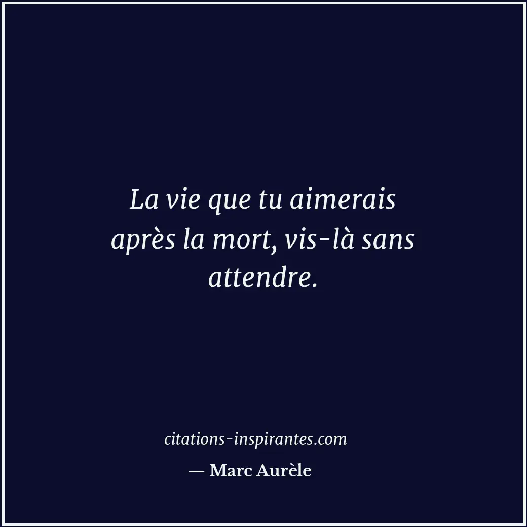 Citation de Marc Aurèle