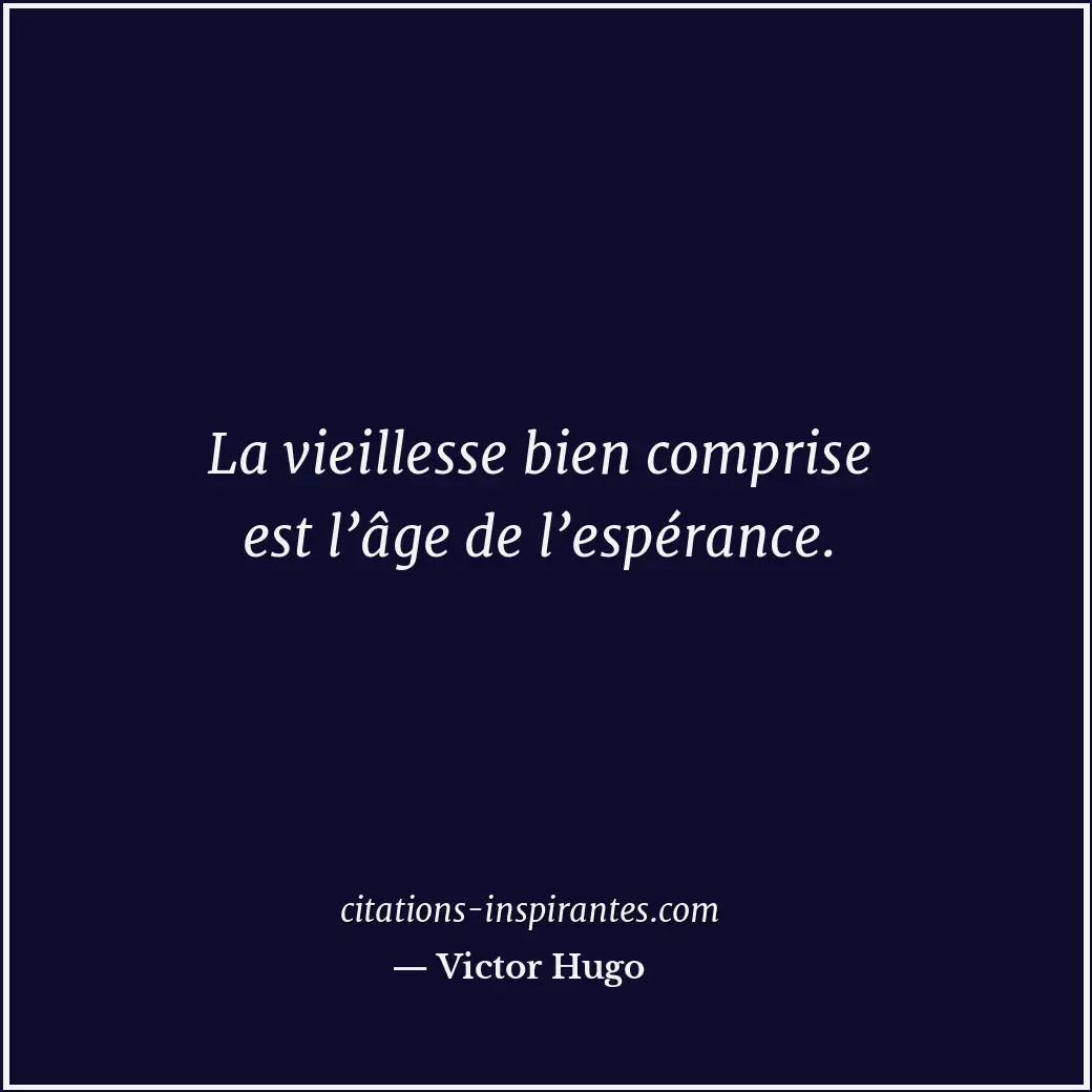 Citation de Victor Hugo
