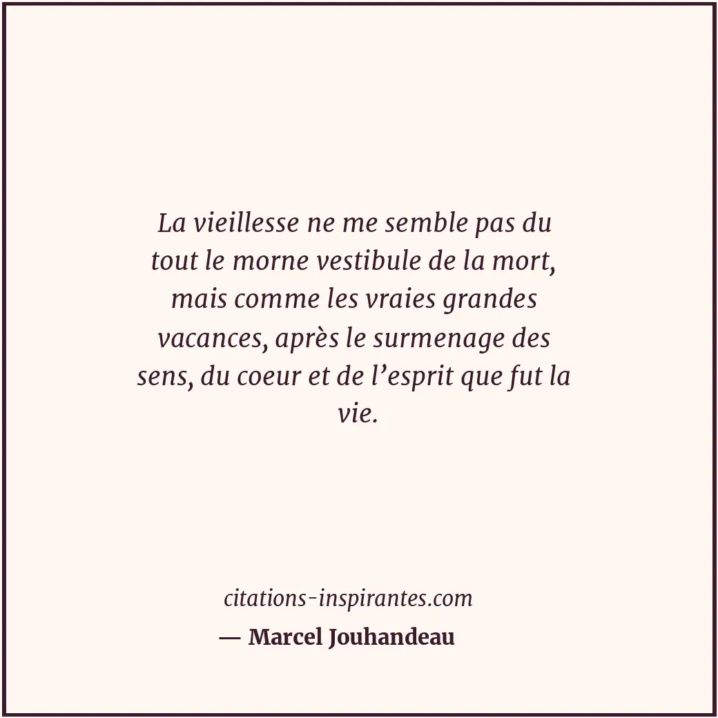 Citation de Marcel Jouhandeau