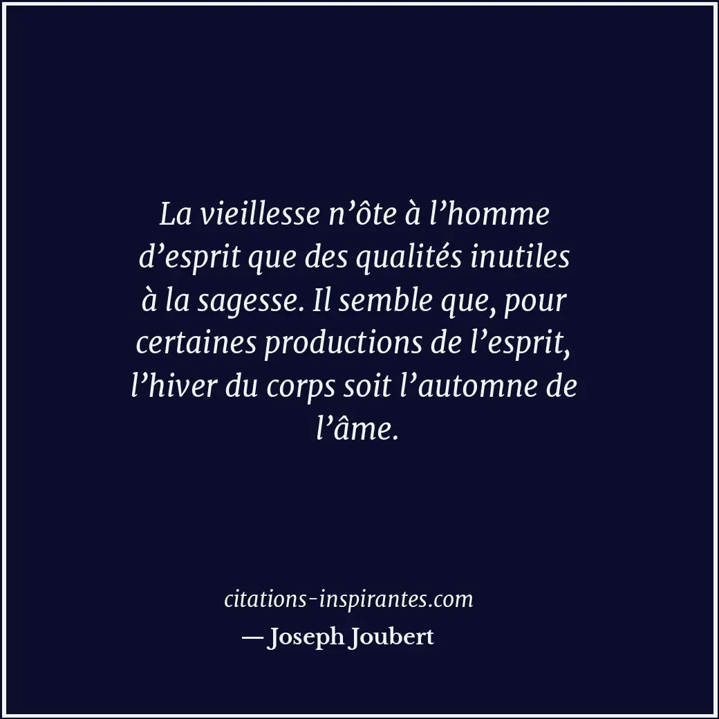 Citation de Joseph Joubert