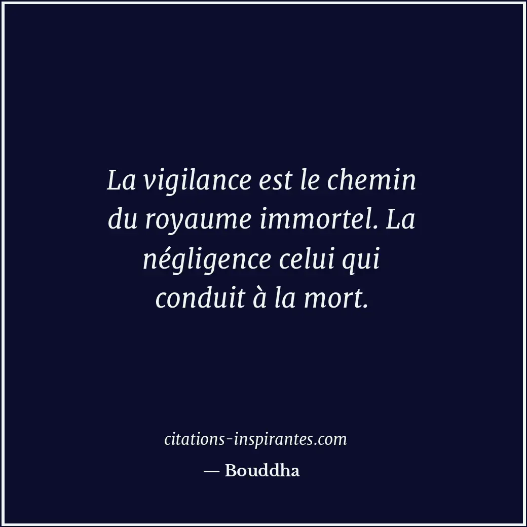 Citation de Bouddha