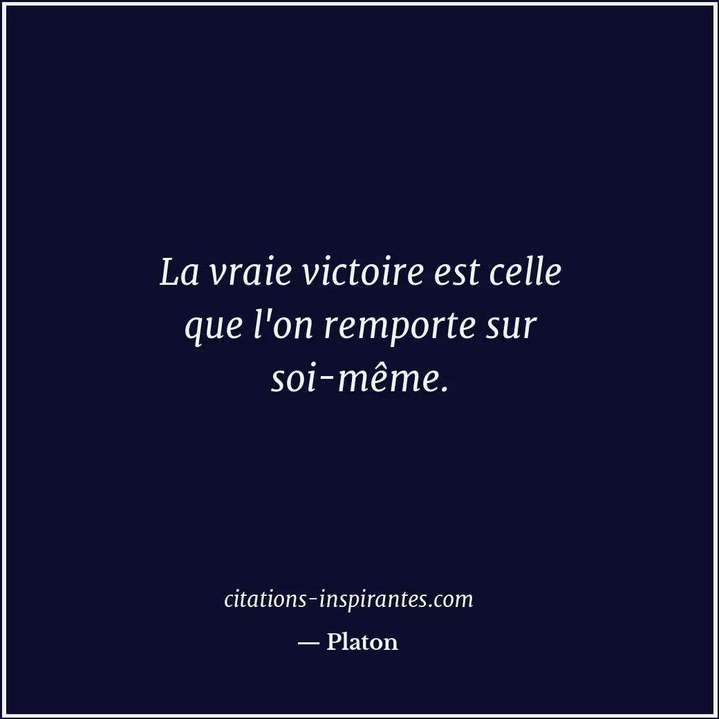 Citation de Platon