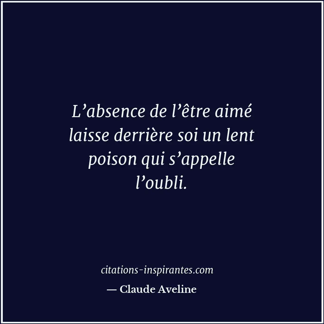 Citation de Claude Aveline