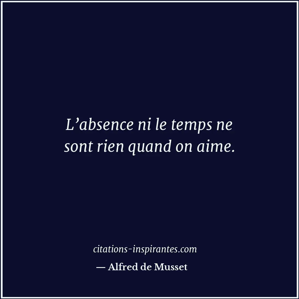 Citation de Alfred de Musset