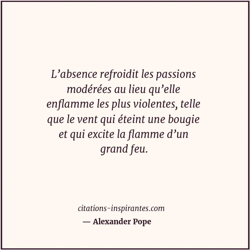 Citation de Alexander Pope