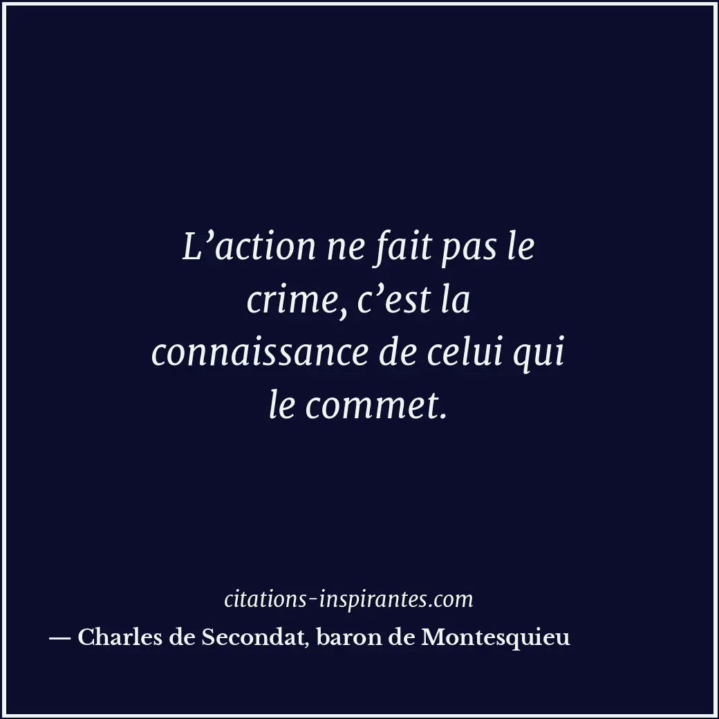 Citation de Charles de Secondat, baron de Montesquieu