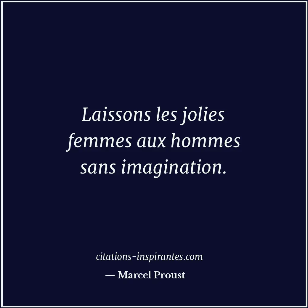 Citation de Marcel Proust