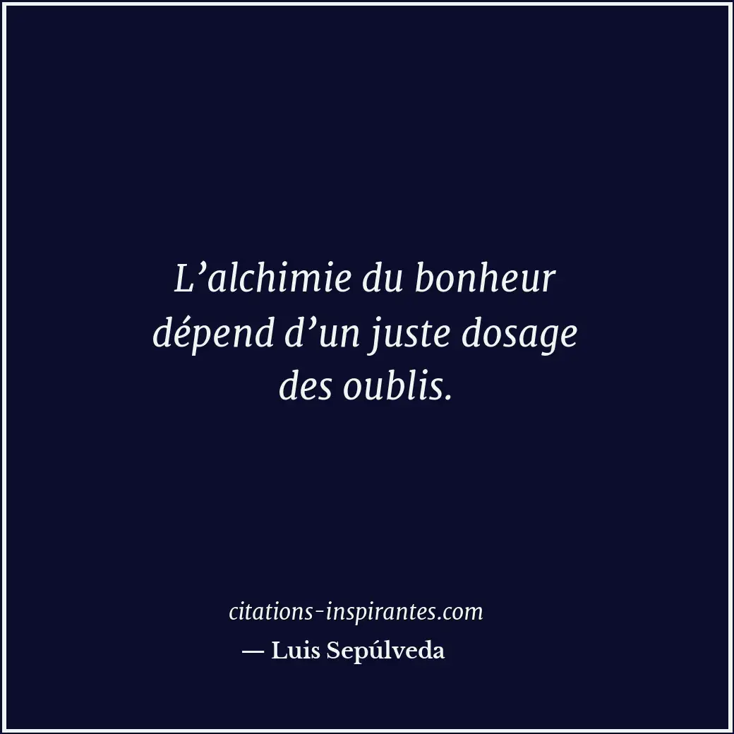 Citation de Luis Sepúlveda