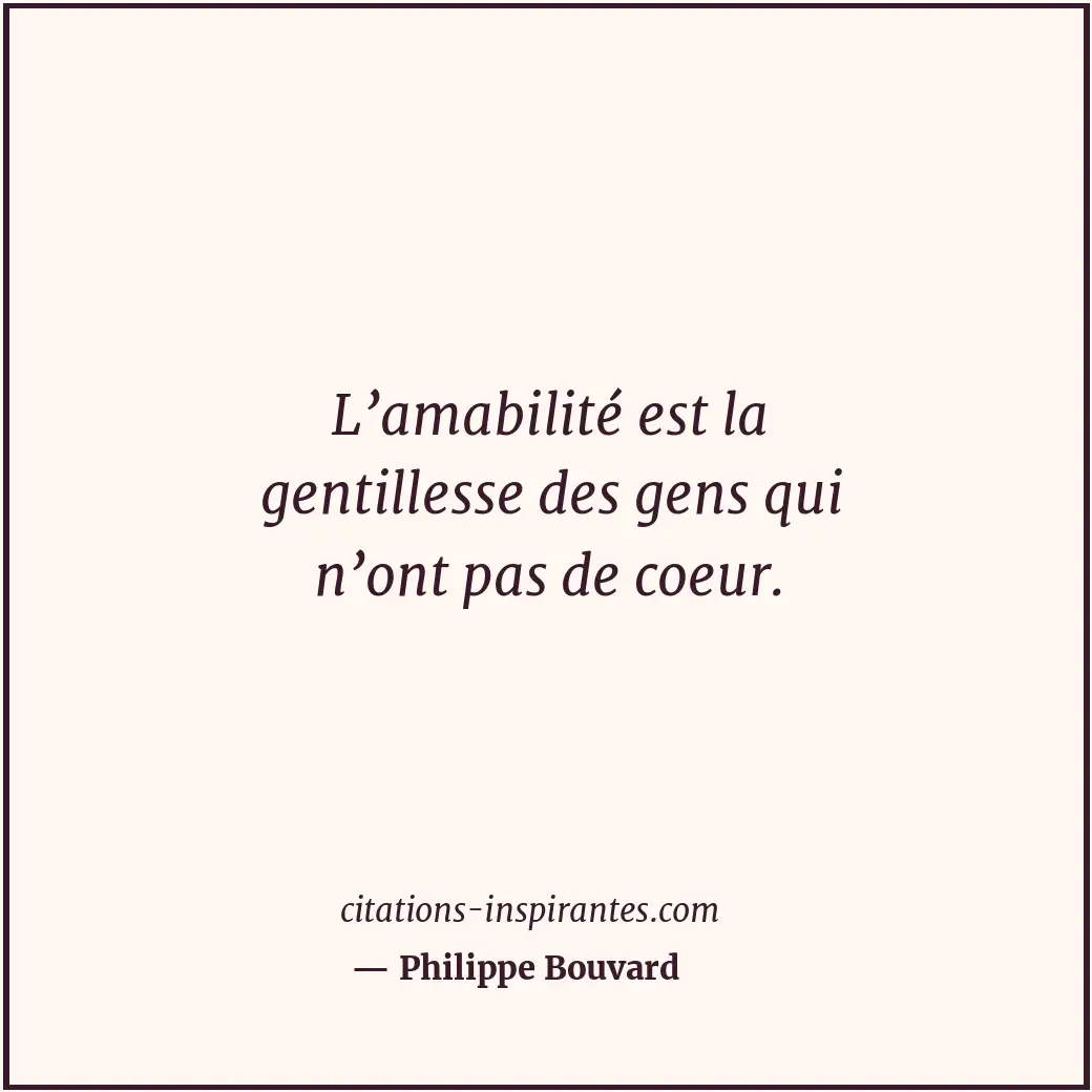 Citation de Philippe Bouvard