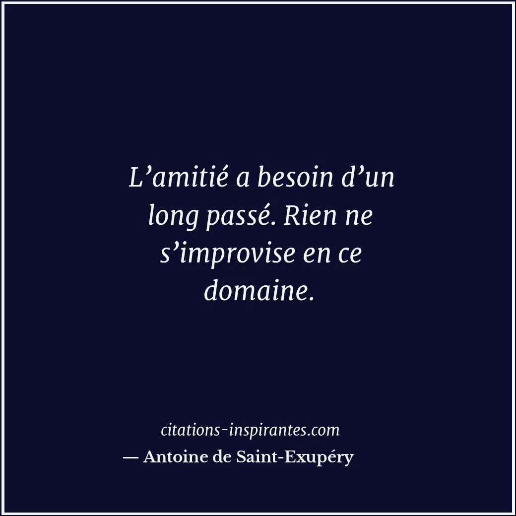 Citation de Antoine de Saint-Exupéry
