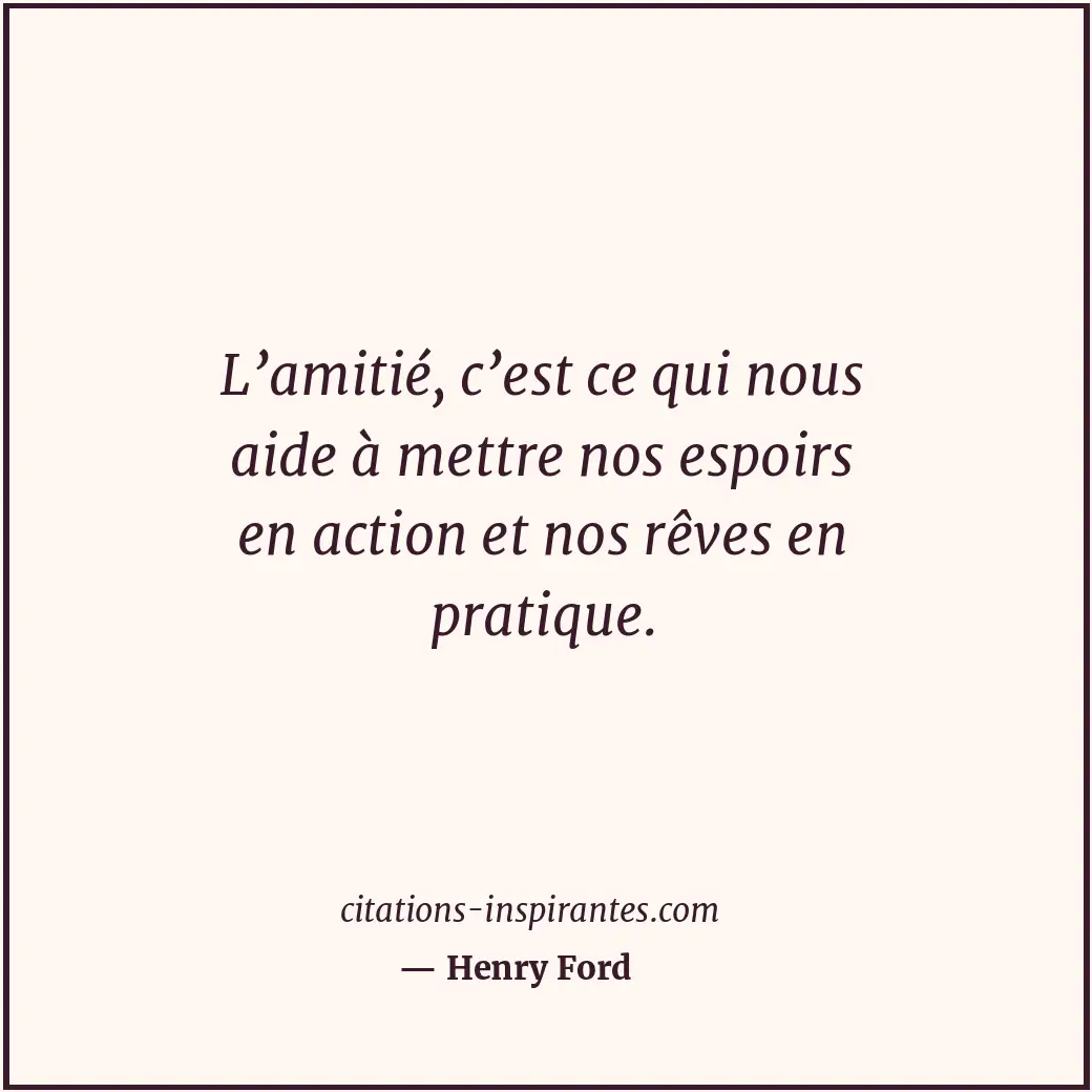 Citation de Henry Ford
