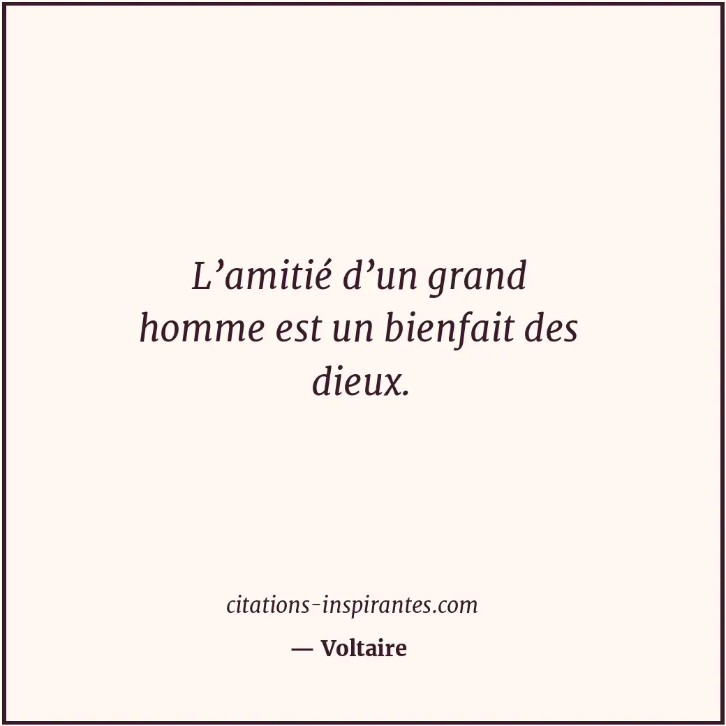 Citation de Voltaire
