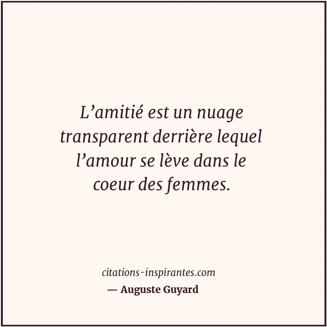 Citation de Auguste Guyard