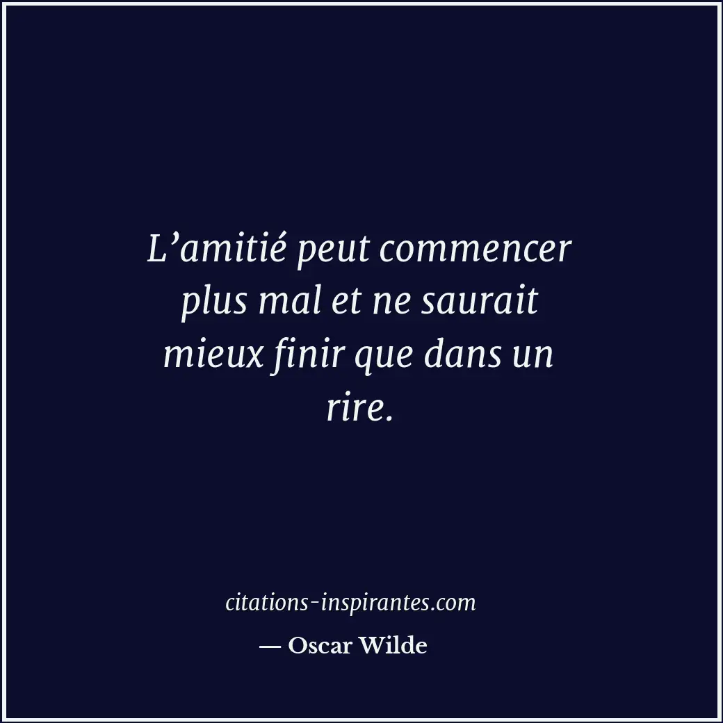Citation de Oscar Wilde