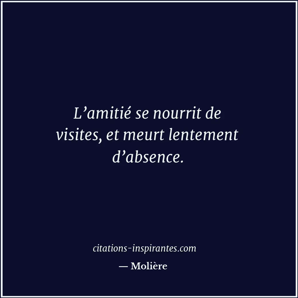 Citation de Molière