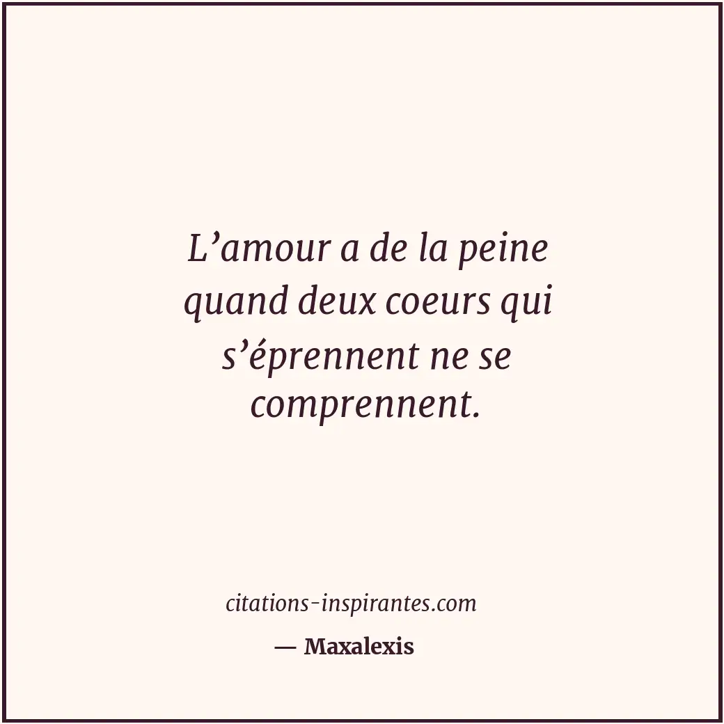 Citation de Maxalexis