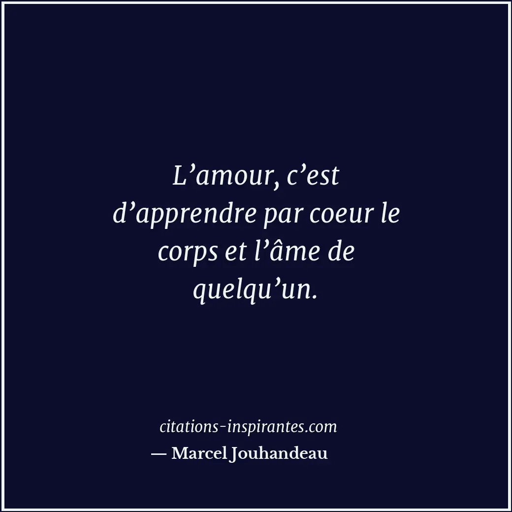 Citation de Marcel Jouhandeau