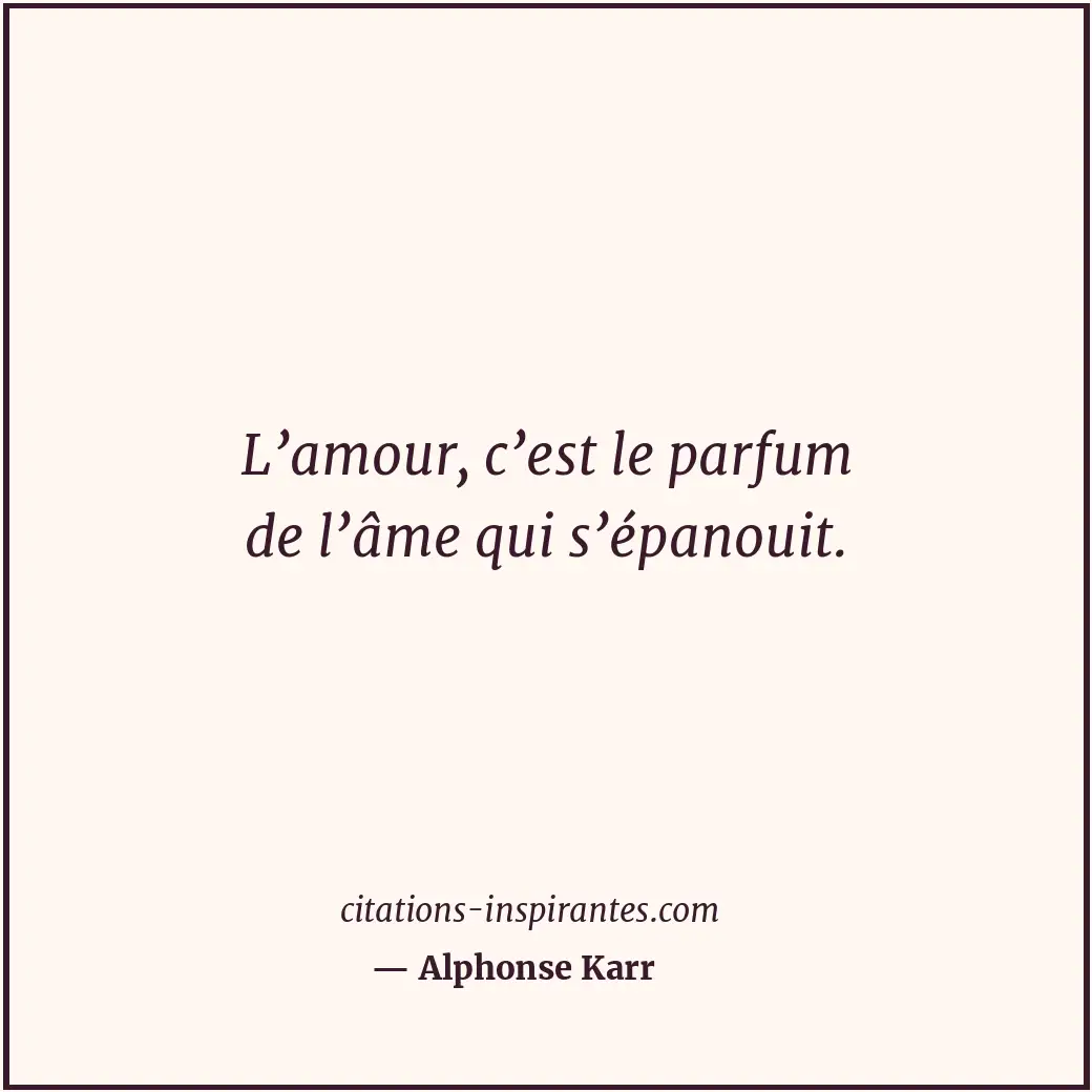 Citation de Alphonse Karr