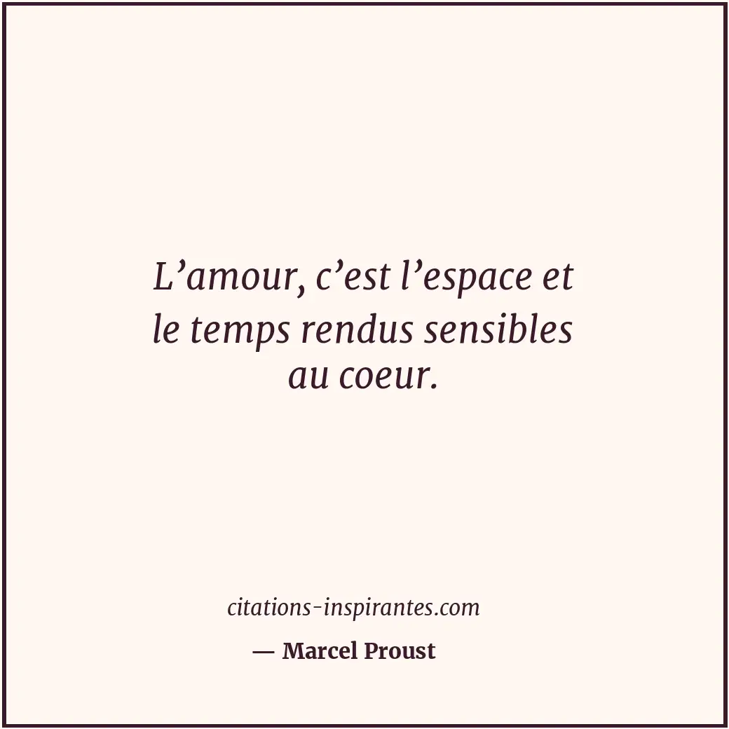 Citation de Marcel Proust