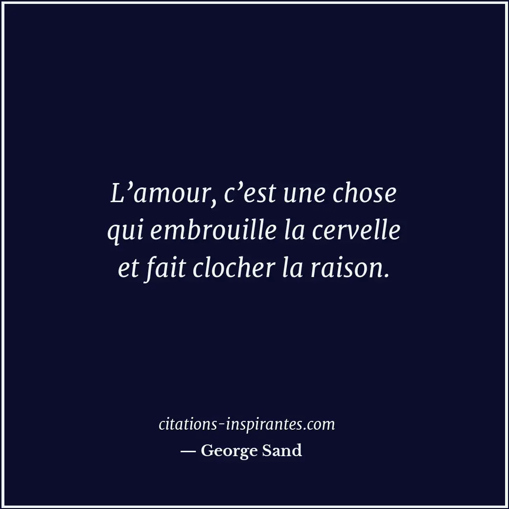 Citation de George Sand