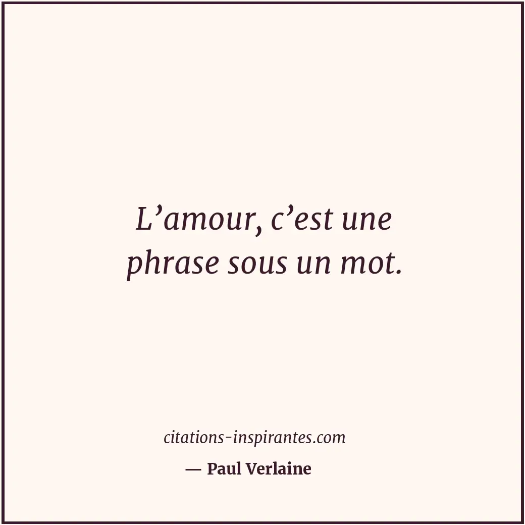 Citation de Paul Verlaine