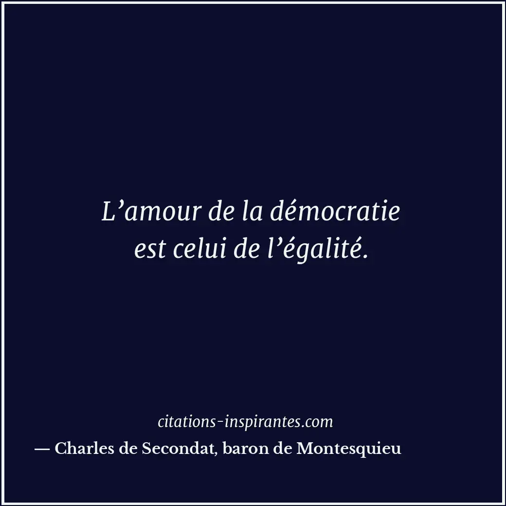 Citation de Charles de Secondat, baron de Montesquieu