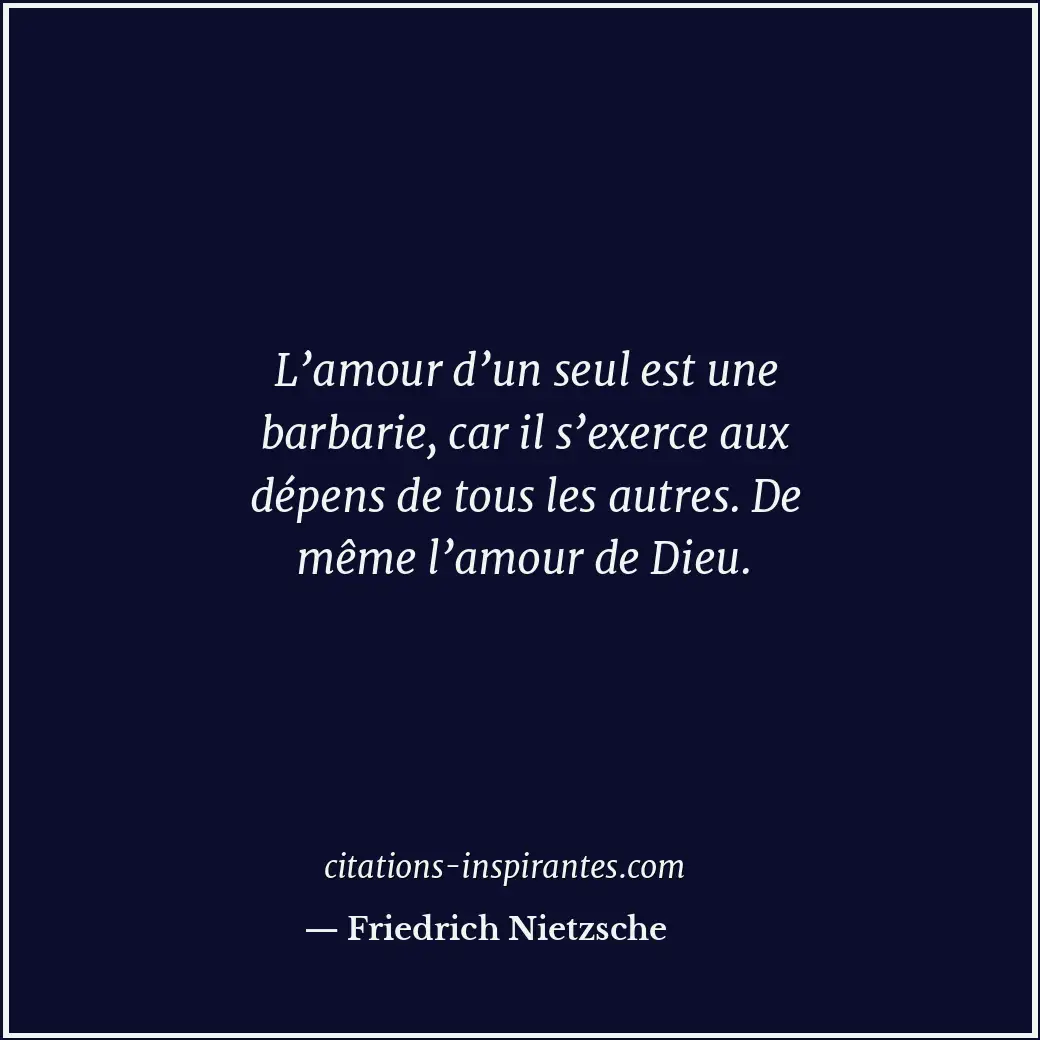 Citation de Friedrich Nietzsche