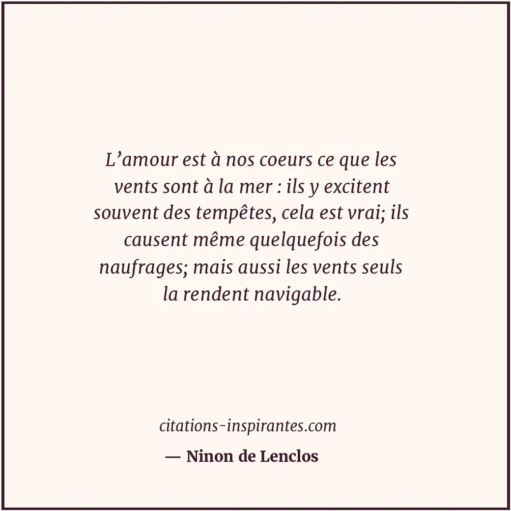 Citation de Ninon de Lenclos